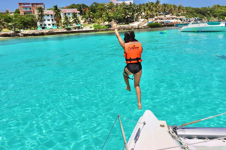 All-inclusive katamarantur til Isla Mujeres, med snorkling, buffet og fantastisk utsikt over Karibia fra Cancun, foto 22 | wizardtrip