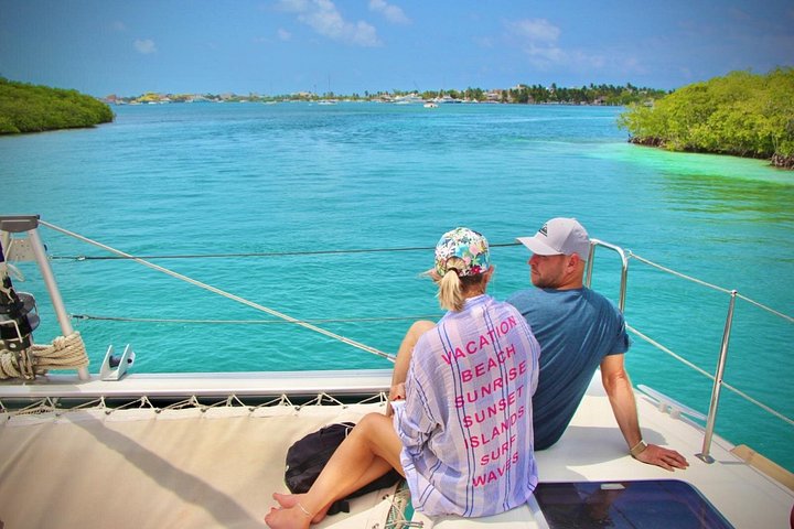 All-inclusive katamarantur til Isla Mujeres, med snorkling, buffet og fantastisk utsikt over Karibia fra Cancun, foto 24 | wizardtrip