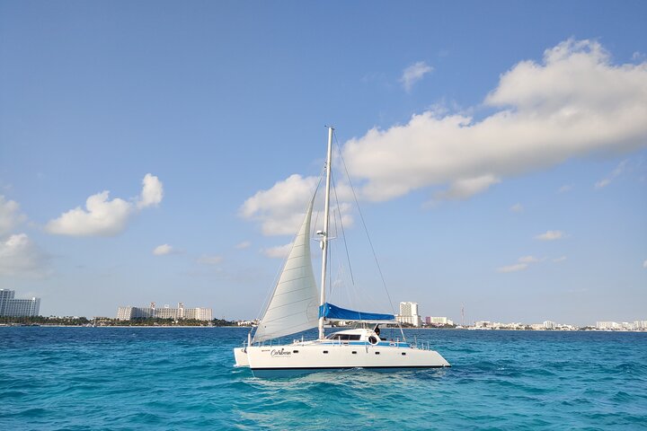 All-inclusive katamarantur til Isla Mujeres, med snorkling, buffet og fantastisk utsikt over Karibia fra Cancun, foto 25 | wizardtrip