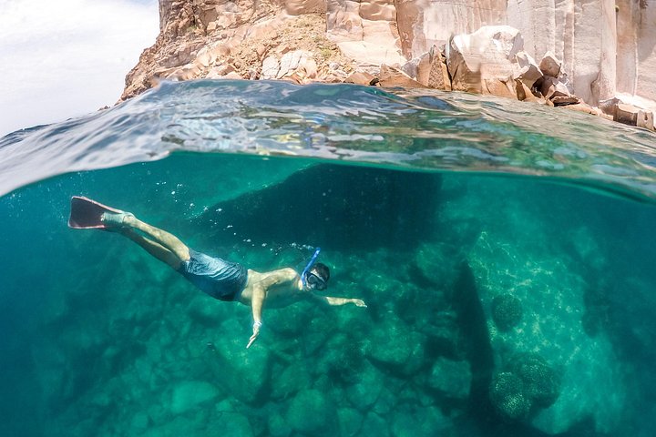 Snorkeling and kayaking adventure at Balandra Beach, La Paz, Mexico, photo 9 | wizardtrip