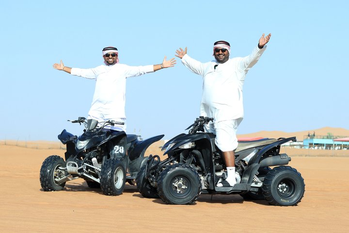 Experience a Dubai desert safari with dune bashing, camel rides, live shows, and BBQ dinner, photo 18 | wizardtrip
