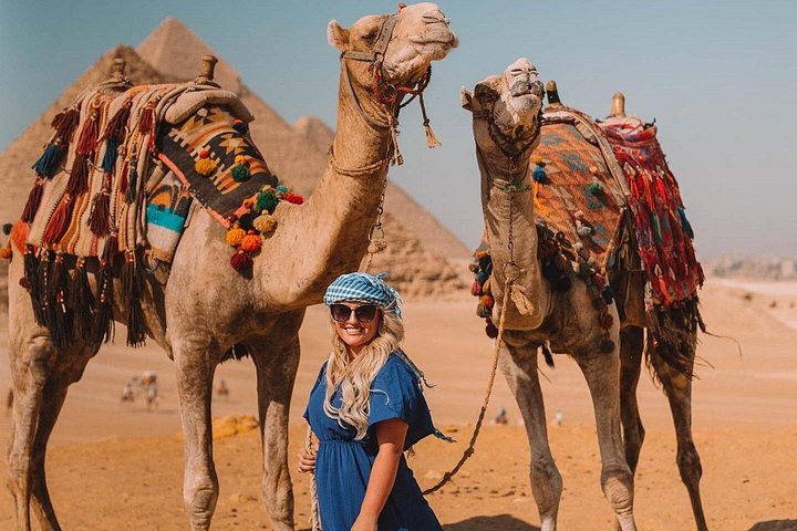Privé VIP-tour van de Piramides van Gizeh en Sfinx met kameelrit en egyptoloog-gids in Caïro, foto 9 | wizardtrip
