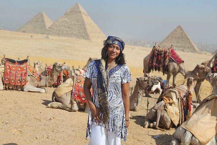Privé VIP-tour van de Piramides van Gizeh en Sfinx met kameelrit en egyptoloog-gids in Caïro, foto 13 | wizardtrip