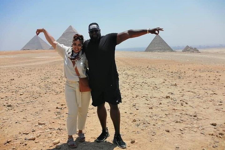 Privé VIP-tour van de Piramides van Gizeh en Sfinx met kameelrit en egyptoloog-gids in Caïro, foto 22 | wizardtrip