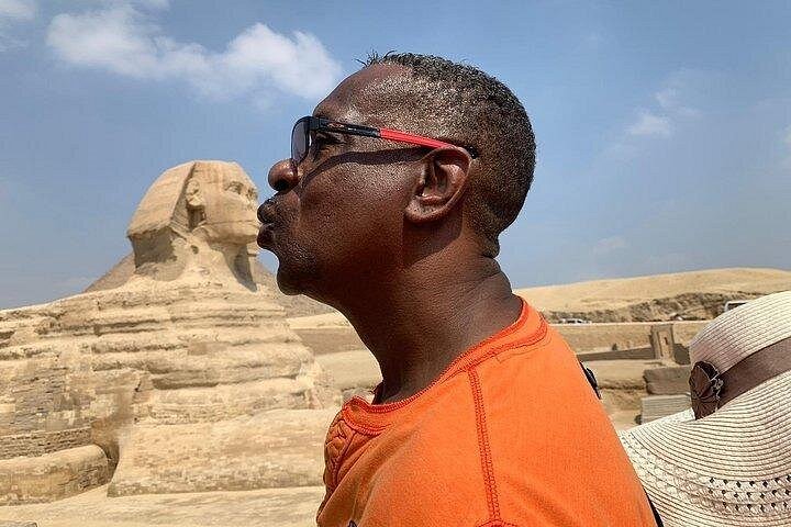 Privé VIP-tour van de Piramides van Gizeh en Sfinx met kameelrit en egyptoloog-gids in Caïro, foto 32 | wizardtrip