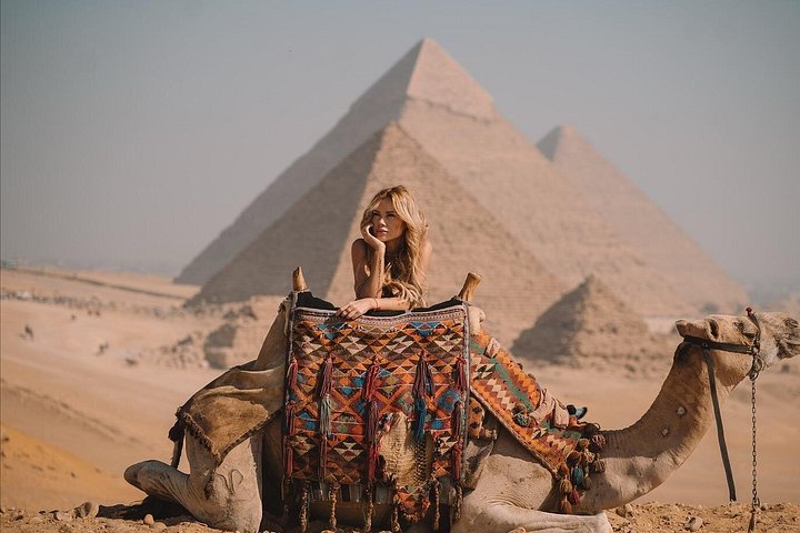 Privé VIP-tour van de Piramides van Gizeh en Sfinx met kameelrit en egyptoloog-gids in Caïro, foto 41 | wizardtrip