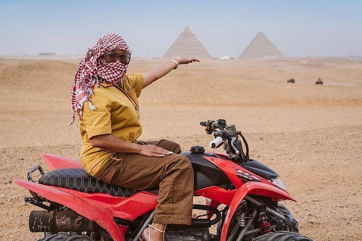 Privat VIP-tur til Giza-pyramidene, Sfinks, kamelridning og ATV-kjøring i Kairo, Egypt, foto 18 | wizardtrip