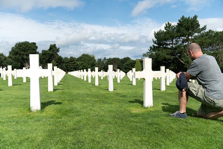 Dagstur fra Paris til D-Day landingsstrendene i Normandie, inkludert Utah Beach, Pointe du Hoc, Omaha Beach og den amerikanske kirkegården, foto 6 | wizardtrip