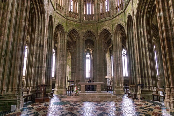 Heldagstur til den ikoniske Mont Saint-Michel ø fra Paris, med klosteret og middelalderarkitektur, foto 22 | wizardtrip