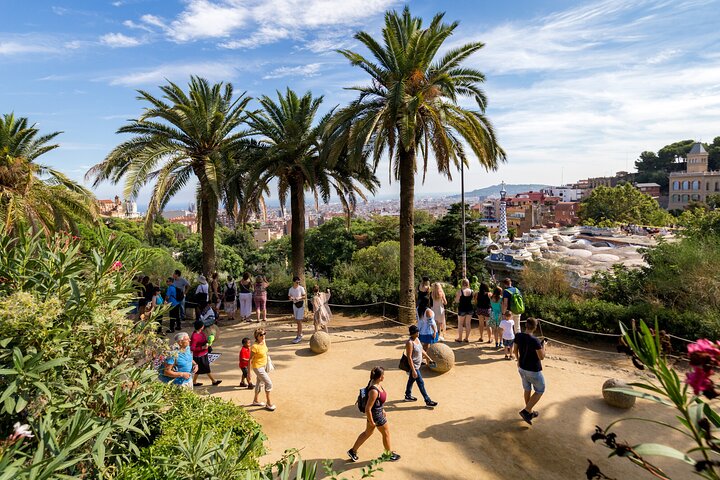 Passeio guiado pelo colorido Parque Güell de Antoni Gaudí em Barcelona, Espanha, foto 14 | wizardtrip