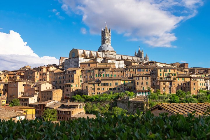 Excursion d'une journée de Florence à Sienne et San Gimignano, avec architecture médiévale et paysages toscans, photo 12 | wizardtrip