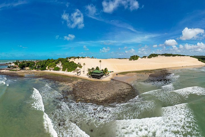 ブラジル、ナタルからのジェニパブビーチへの終日ツアー。砂丘、バギーツアー、ラクダツアーが特徴です、写真12 | wizardtrip