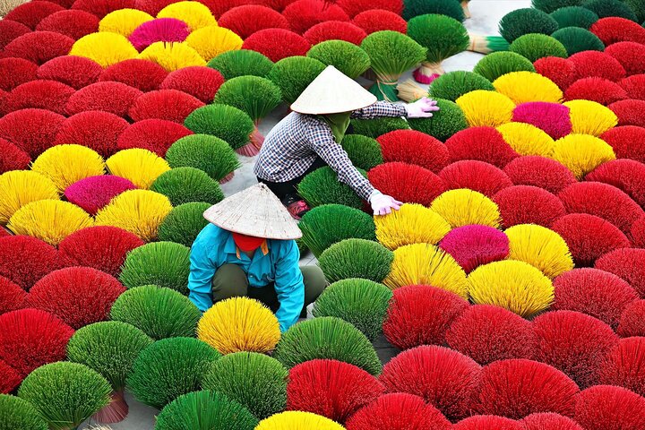 Explorez le patrimoine culturel du Vietnam avec une visite des villages d'encens et des merveilles naturelles de Ninh Binh au départ de Hanoï, photo 7 | wizardtrip