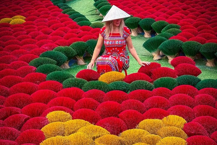Explorez le patrimoine culturel du Vietnam avec une visite des villages d'encens et des merveilles naturelles de Ninh Binh au départ de Hanoï, photo 11 | wizardtrip