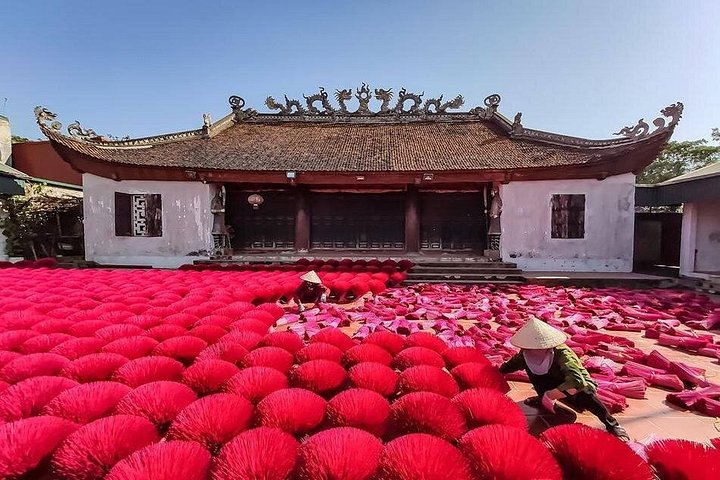Explorez le patrimoine culturel du Vietnam avec une visite des villages d'encens et des merveilles naturelles de Ninh Binh au départ de Hanoï, photo 12 | wizardtrip