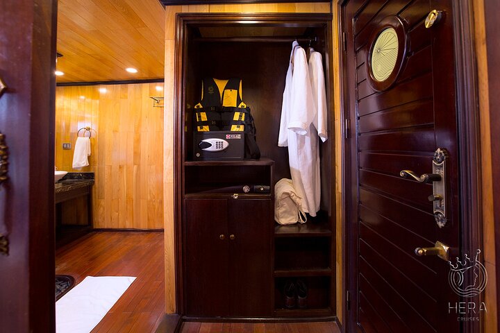 Luxury Hera Cruise navigating through the stunning karst formations of Halong Bay, Vietnam, photo 18 | wizardtrip