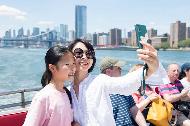 New York City skyline og Frihetsgudinnen sett fra et Circle Line sightseeingcruise, foto 6 | wizardtrip