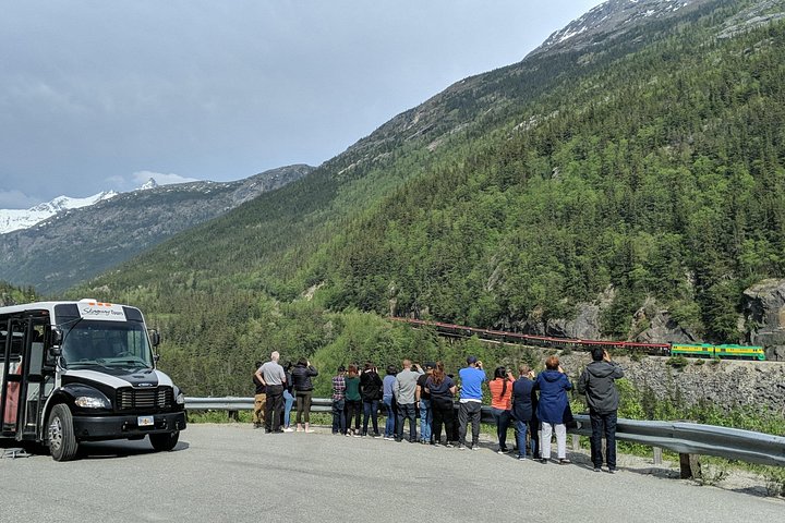 Naturskøn tur i Skagway by og White Pass Summit med historiske vartegn og grænseovergang, foto 6 | wizardtrip