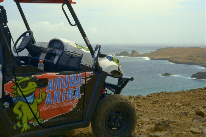 Verken het ruige terrein en de kustlijn van Aruba tijdens een spannende UTV-eilandtour, met bezoek aan bezienswaardigheden en stranden, foto 4 | wizardtrip