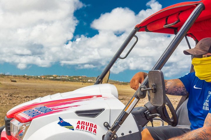 Verken het ruige terrein en de kustlijn van Aruba tijdens een spannende UTV-eilandtour, met bezoek aan bezienswaardigheden en stranden, foto 10 | wizardtrip