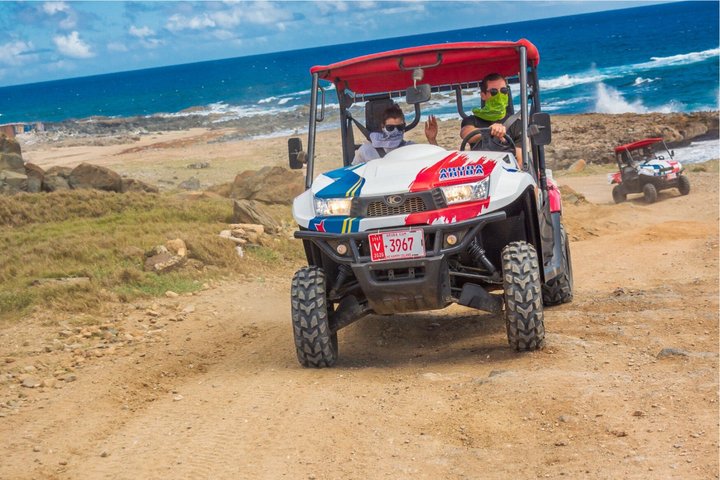 Verken het ruige terrein en de kustlijn van Aruba tijdens een spannende UTV-eilandtour, met bezoek aan bezienswaardigheden en stranden, foto 19 | wizardtrip