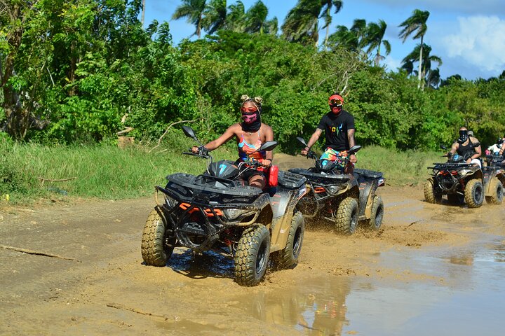 Udforsk Punta Canas landskaber på en 4x4 ATV, besøg gårde og Macao Beach, foto 2 | wizardtrip