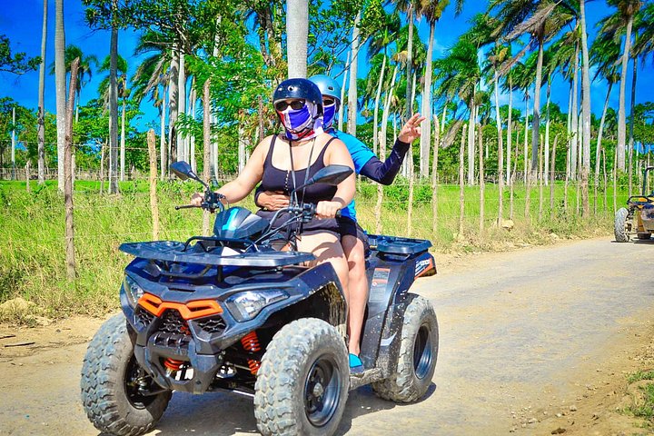 Udforsk Punta Canas landskaber på en 4x4 ATV, besøg gårde og Macao Beach, foto 8 | wizardtrip