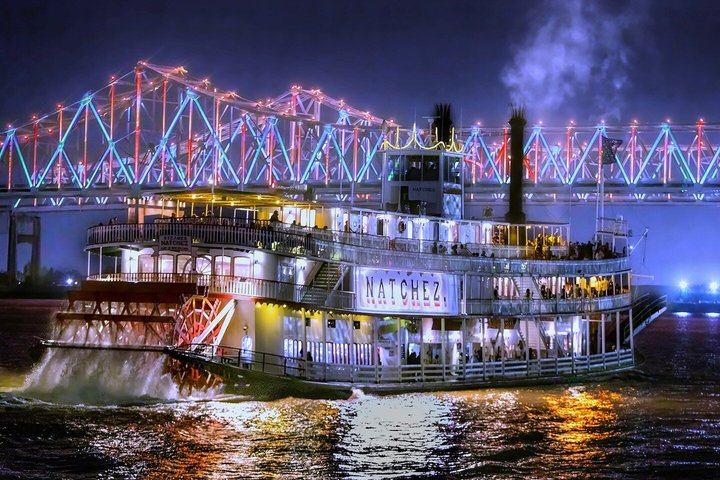 Desfrute de um cruzeiro VIP com jantar e jazz no Rio Mississippi em Nova Orleans com música ao vivo e vistas panorâmicas, foto 16 | wizardtrip