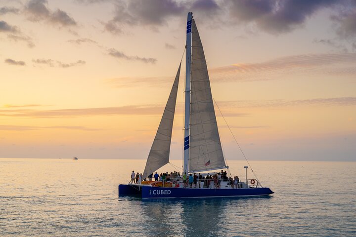 Genießen Sie eine luxuriöse Sonnenuntergangsfahrt in Key West, beobachten Sie Delfine bei einem Glas Wein und genießen Sie Tapas, Foto 14 | wizardtrip