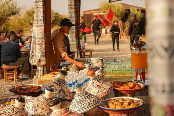 Volo in mongolfiera sul deserto di Marrakech e sulle montagne dell'Atlante con colazione, foto 14 | wizardtrip