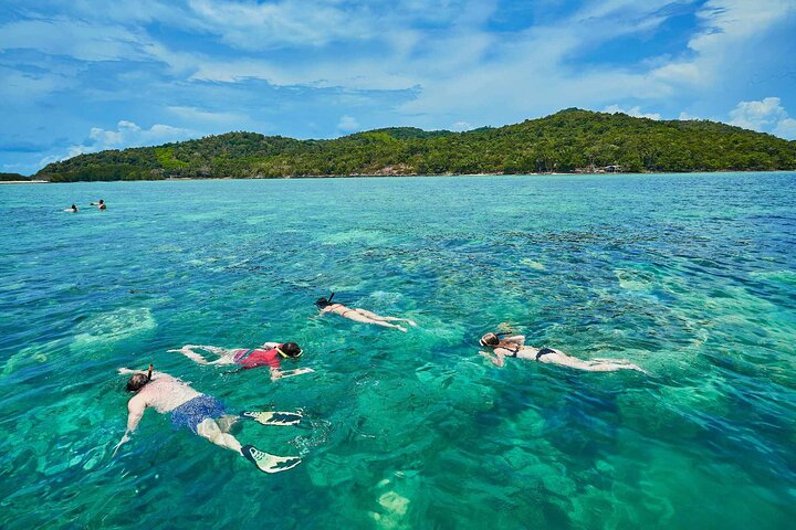 Tour de l'Île aux Cochons en Speedboat avec Snorkeling | wizardtrip