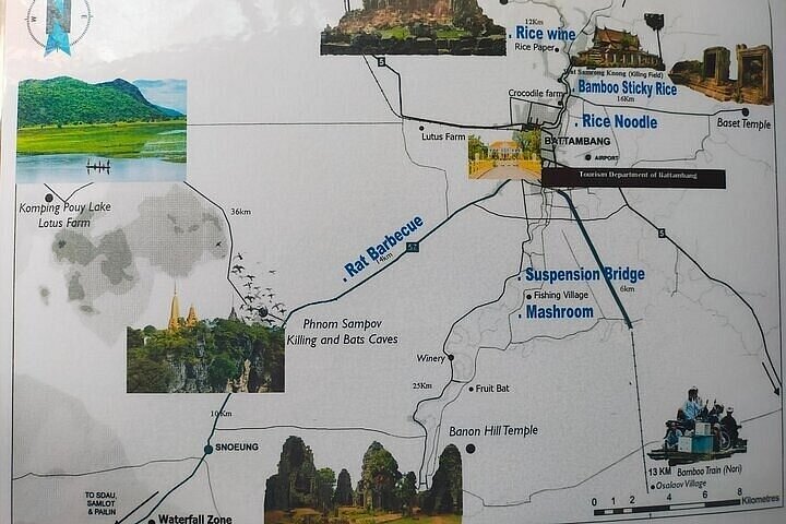 Explorez la campagne de Battambang, le train en bambou, les sites historiques et les merveilles naturelles lors d'un tour en Tuk Tuk, photo 16 | wizardtrip