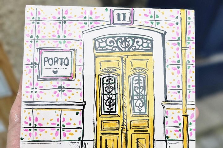 Creatieve tegel-schilderworkshop met cocktails in Porto, Portugal, foto 17 | wizardtrip