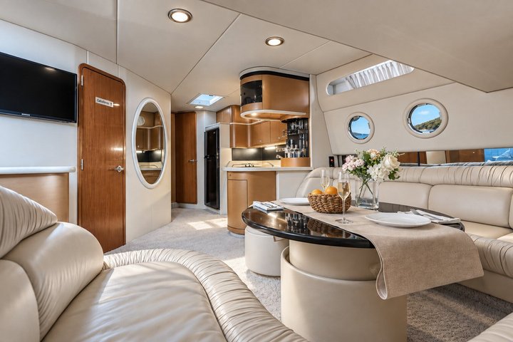 Noleggio di yacht privato di lusso a Cancun per esplorare il Mar dei Caraibi e le isole vicine, foto 17 | wizardtrip