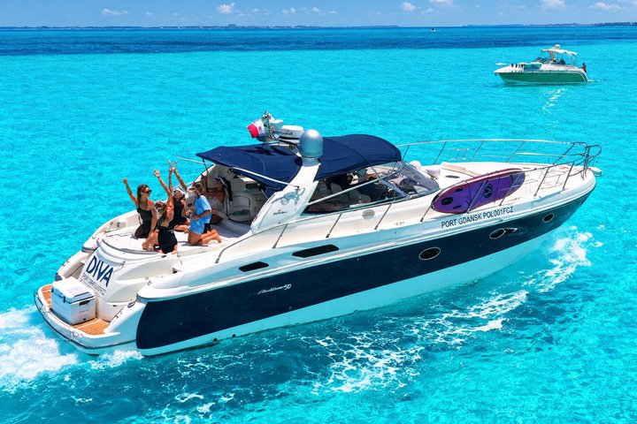 Luxe jachtcruise in Cancun, verken turquoise wateren en Isla Mujeres, foto 11 | wizardtrip