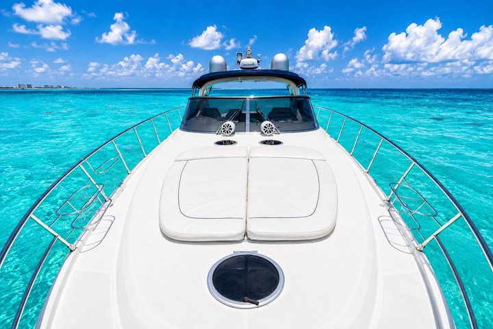Luxe jachtcruise in Cancun, verken turquoise wateren en Isla Mujeres, foto 15 | wizardtrip