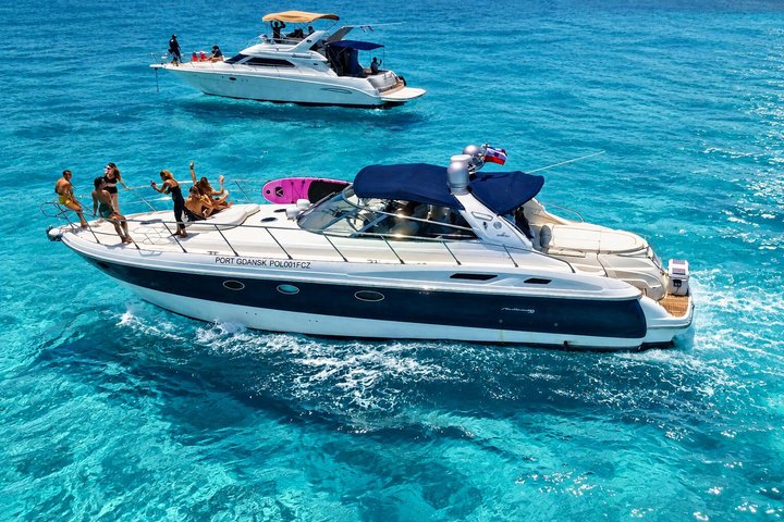 Luxe jachtcruise in Cancun, verken turquoise wateren en Isla Mujeres, foto 44 | wizardtrip