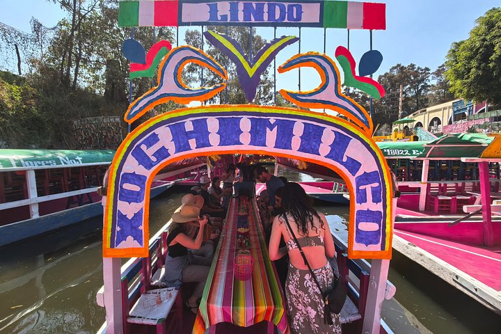 Profitez d'une excursion en bateau traditionnelle dans les anciens canaux de Xochimilco, Mexico, avec nourriture, boissons et activités culturelles, photo 10 | wizardtrip