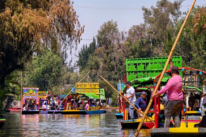 Profitez d'une excursion en bateau traditionnelle dans les anciens canaux de Xochimilco, Mexico, avec nourriture, boissons et activités culturelles, photo 17 | wizardtrip