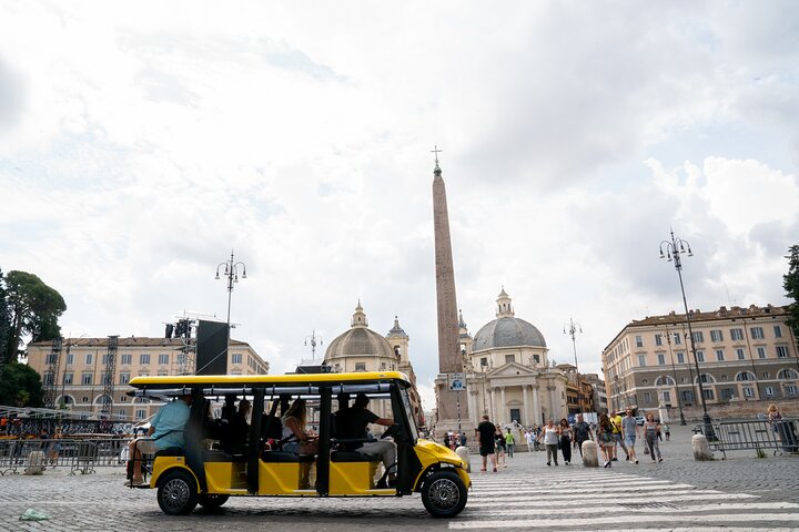 El-golfbilstur av Roms berömda landmärken som Colosseum och Fontana di Trevi, foto 6 | wizardtrip