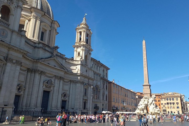 El-golfbilstur av Roms berömda landmärken som Colosseum och Fontana di Trevi, foto 13 | wizardtrip