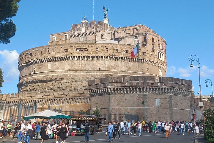 El-golfbilstur av Roms berömda landmärken som Colosseum och Fontana di Trevi, foto 15 | wizardtrip