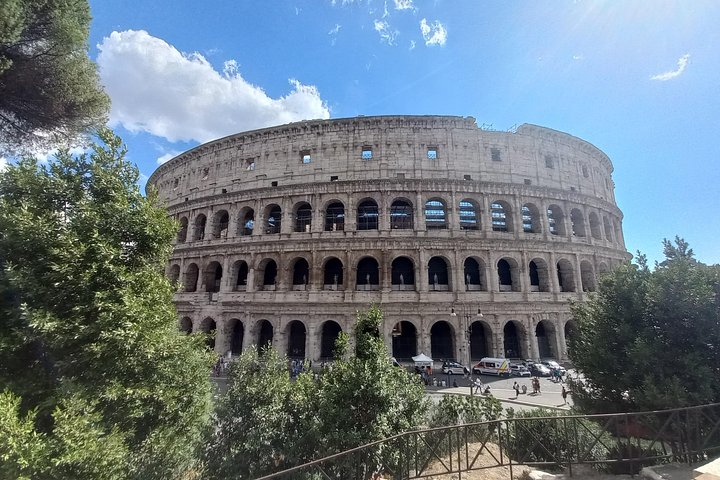 El-golfbilstur av Roms berömda landmärken som Colosseum och Fontana di Trevi, foto 19 | wizardtrip