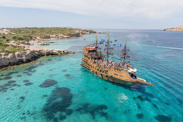 Cruzeiro de luxo em barco explorando ilhas e nadando em águas cristalinas perto de Kos, foto 36 | wizardtrip