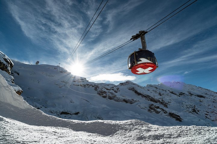 Heldagstur till Titlis och Luzern från Zürich, med snöklädda berg och linbanor, foto 17 | wizardtrip