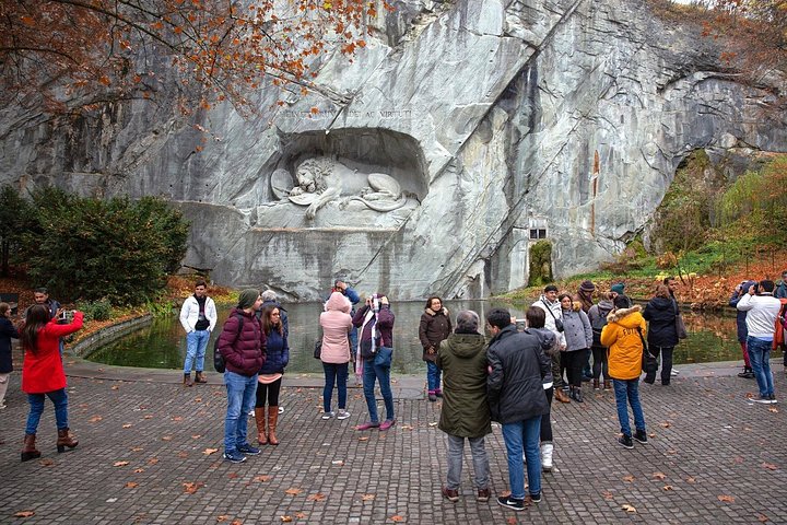 Heldagstur till Titlis och Luzern från Zürich, med snöklädda berg och linbanor, foto 22 | wizardtrip