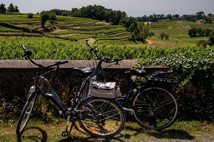 Electric bike tour through Saint-Émilion vineyards with wine tasting and lunch, photo 7 | wizardtrip