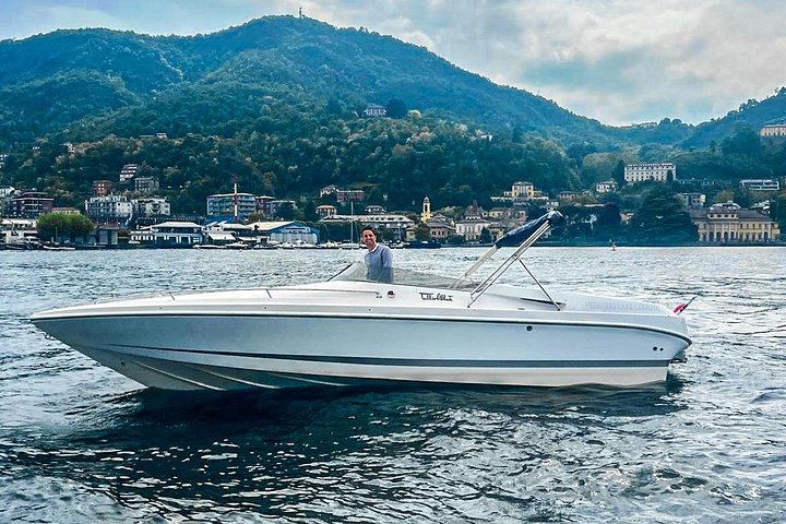 Privat speedbåttur på Comosjøen, Italia, med villaer og naturskjønn utsikt, foto 8 | wizardtrip