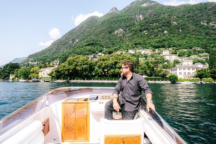 Privat speedbåttur på Comosjøen, Italia, med villaer og naturskjønn utsikt, foto 14 | wizardtrip