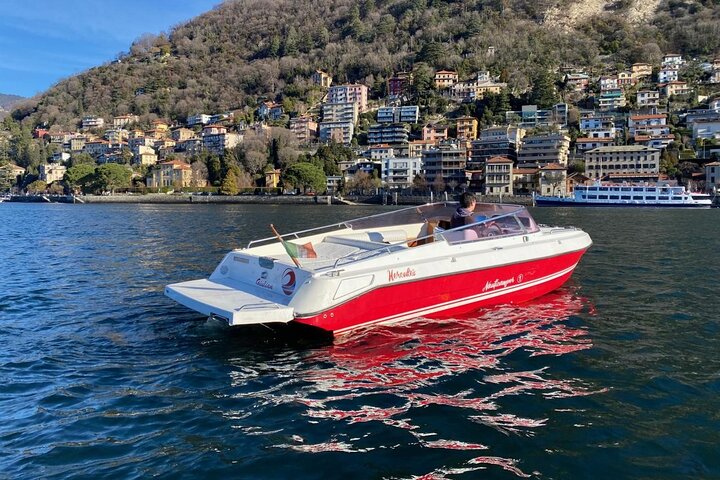 Privat speedbåttur på Comosjøen, Italia, med villaer og naturskjønn utsikt, foto 19 | wizardtrip